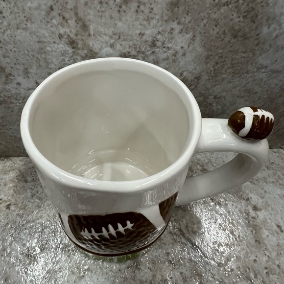 Get Your Game Face on Ceramic Football Mug - Picture 5 of 10